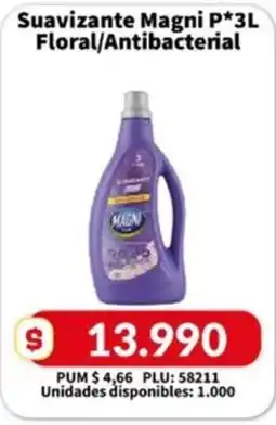 Caribe Supermercados Suavizante Magni P*3L Floral/Antibacterial oferta