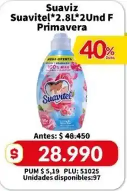 Caribe Supermercados Suavitel*2.8L*2Und F Primavera oferta