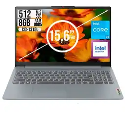 Falabella Portatil IdeaPad Slim 3 Intel Core I3-1315U Ssd 512gb Ram 8gb FHD 15.6 oferta