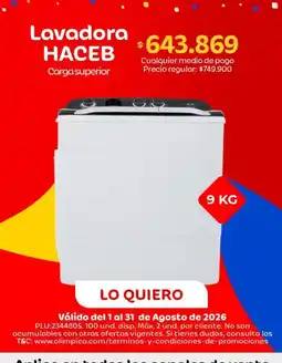 Olímpica Haceb - lavadora oferta