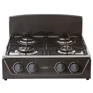 Alkomprar Estufa de Mesa HACEB 4 Puestos Gas Natural Gris oferta
