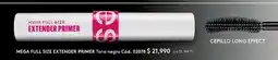 Ésika Mega full size extender primer tono negro oferta