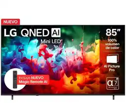 Falabella Televisor 85 Pulgadas Qned Ai Mini Led 4k Smart Tv 85QNED70BSA.AWC oferta