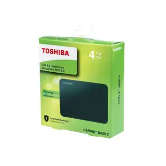 Falabella Disco duro externo Toshiba  4tb canvio Basic new m oferta