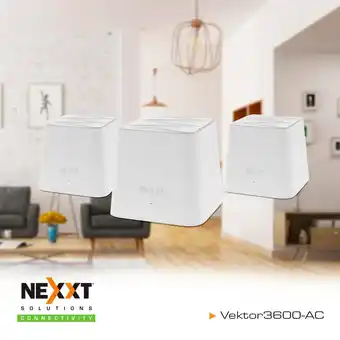 Falabella Expansor de red wifi vektor 3600ac nexxt *3 oferta
