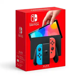 Falabella Consola Nintendo Switch Modelo OLED W/Neon Joy-Con 64GB oferta