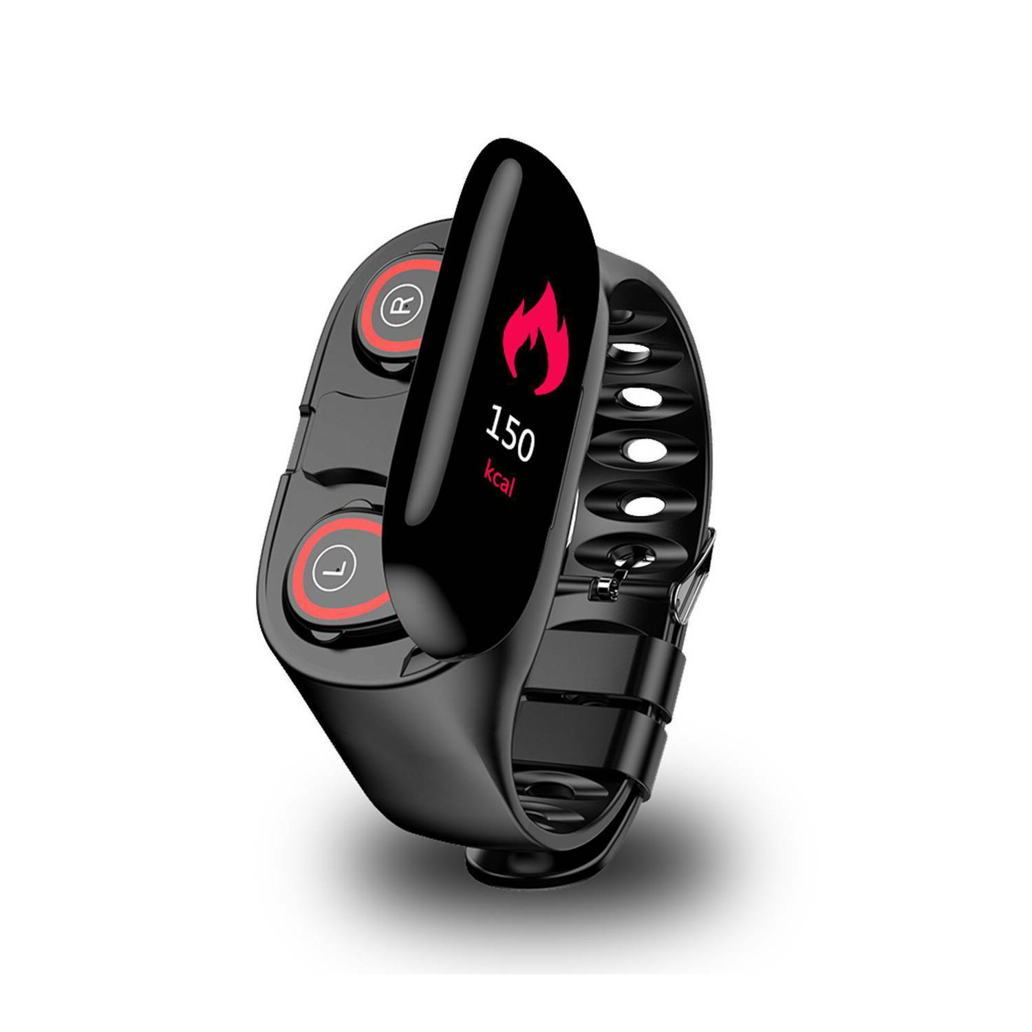 Oferta Reloj Smart Watch Digital Con Audífonos Bluetooth en Falabella
