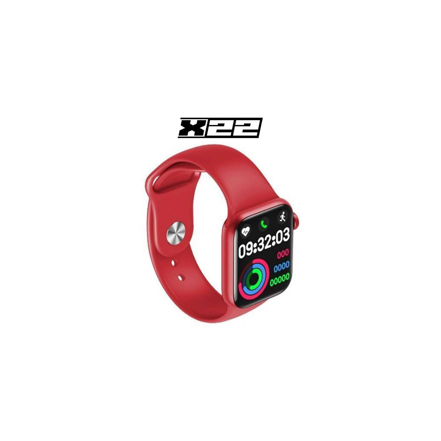 Oferta Reloj Inteligente X22 W\u0026O Smart Watch /Wearfit Roj en Falabella
