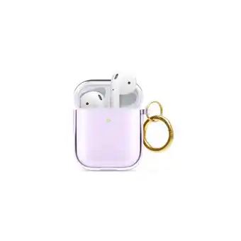 Falabella Estuche Para Airpods 1 / 2 Con Arnés Clear Lavanda oferta