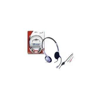 Falabella Auriculares Estéreo Genius Hs-02b Con Mic 3.5 Mm oferta