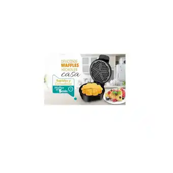 Falabella Wafflera Eléctrica Grande Home Elements Negra oferta