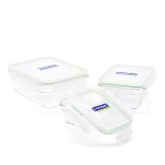 Falabella Set x 3 Recipientes Vidrio para Horno oferta