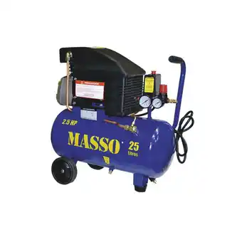 Falabella Compresor De Aire Masso 2.5 Hp 25 Ltrs oferta