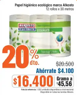 Alkosto Alkosto papel higiénico oferta