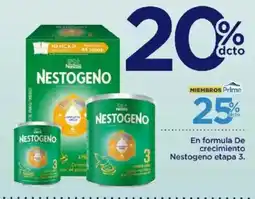 FarmaTodo Nestogeno en formula de crecimiento etapa 3 oferta