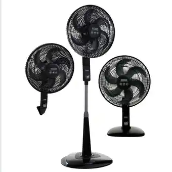 Falabella Ventilador 3 en 1 Samurai Comfort Maxx Negro 3 Velocidades oferta
