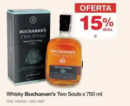 Makro Whisky Buchanan's Two Souls oferta