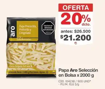 Makro Papa Aro Selección oferta