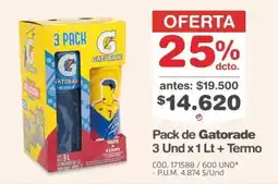 Makro Gatorade Pack de Gatorade oferta
