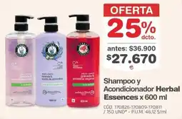 Makro Shampoo y Acondicionador Herbal Essences oferta