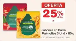 Makro Jabones en Barra Palmolive oferta