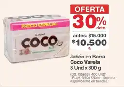 Makro Coco Jabón en Barra oferta
