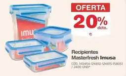 Makro Imusa recipientes masterfresh oferta