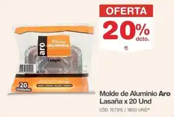 Makro Aro Molde de Aluminio Aro Lasaña oferta