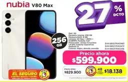 Alkomprar nubia V80 Max oferta