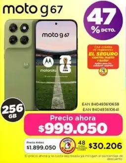 Alkomprar moto g 67 oferta