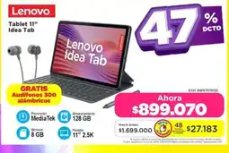 Alkomprar Lenovo Tablet 11" Idea Tab oferta