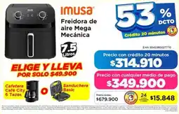Alkomprar Imusa freidora de aire mega mecanica oferta