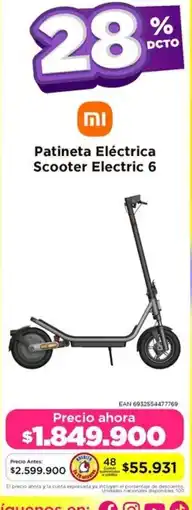 Alkomprar Mi Patineta Eléctrica Scooter Electric 6 oferta