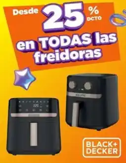 Alkomprar Black+Decker freidora de aire oferta