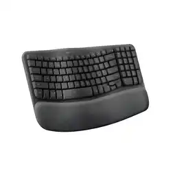 Falabella Teclado Ergonomico Inalambrico Bluetooth Wave Keys oferta