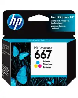 Falabella Cartucho de Tinta 667 Tricolor Original Ink Advantage 3YM78AL 120 Páginas oferta