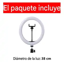 Falabella Aro De Luz Led 38cm Para Videos Reels Y Tik Tok oferta