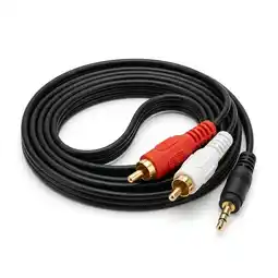 Falabella Cable Audio Auxiliar 3.5mm A 2 Rca Sonido Estereo High Grade oferta