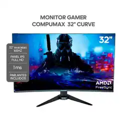 Falabella MONITOR GAMER MF32 32 CURVO 165HZ - 1MS- FULL HD - PANEL IPS - AMD FREESYNC + COMBO 2-1 oferta