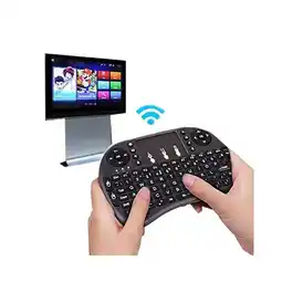 Falabella Mini Teclado Ergonómico Inalámbrico Touchpad Led Retroiluminado Plug y Play Universal oferta