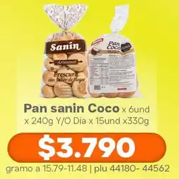 La Gran Colombia Pan sanin Coco oferta