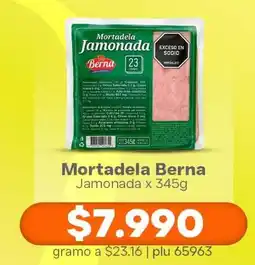 La Gran Colombia Mortadela Berna Jamonada oferta