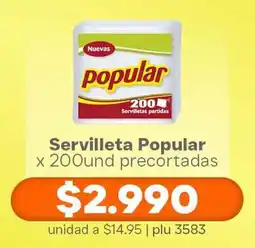 La Gran Colombia Servilleta Popular oferta