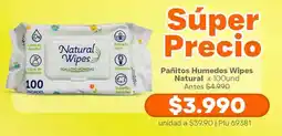 La Gran Colombia Natural Wipes Toallitas Húmedas oferta