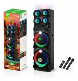 Falabella Parlante Bocina Sonido 12 Modelo DP-2126 Micrófono, Negro oferta