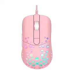 Falabella Mouse Gamer Weibo WB-905 Rosa Sensor Óptico 3200 Dpi Led Rgb 7 Colores Alámbrico oferta