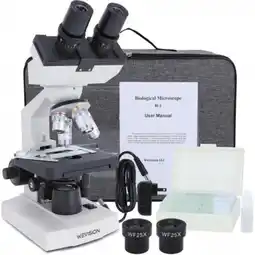 Falabella Microscopio BInocular Compuesto Wevision M1 40X-2500X oferta