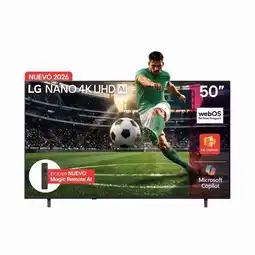Falabella Televisor 50 Pulgadas Nano Uhd Evo Ai Tv 50nu855bpsa.awc oferta