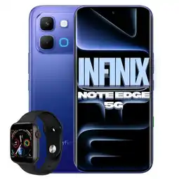 Falabella Celular Infinix Note Edge 5G 8GB Ram 256 GB Azul + Obsequio Smartwatch oferta
