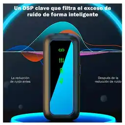 Falabella Micrófonos Lavalier Inalámbricos Duales Plug & Play 2.4GHz con Estuche LED oferta